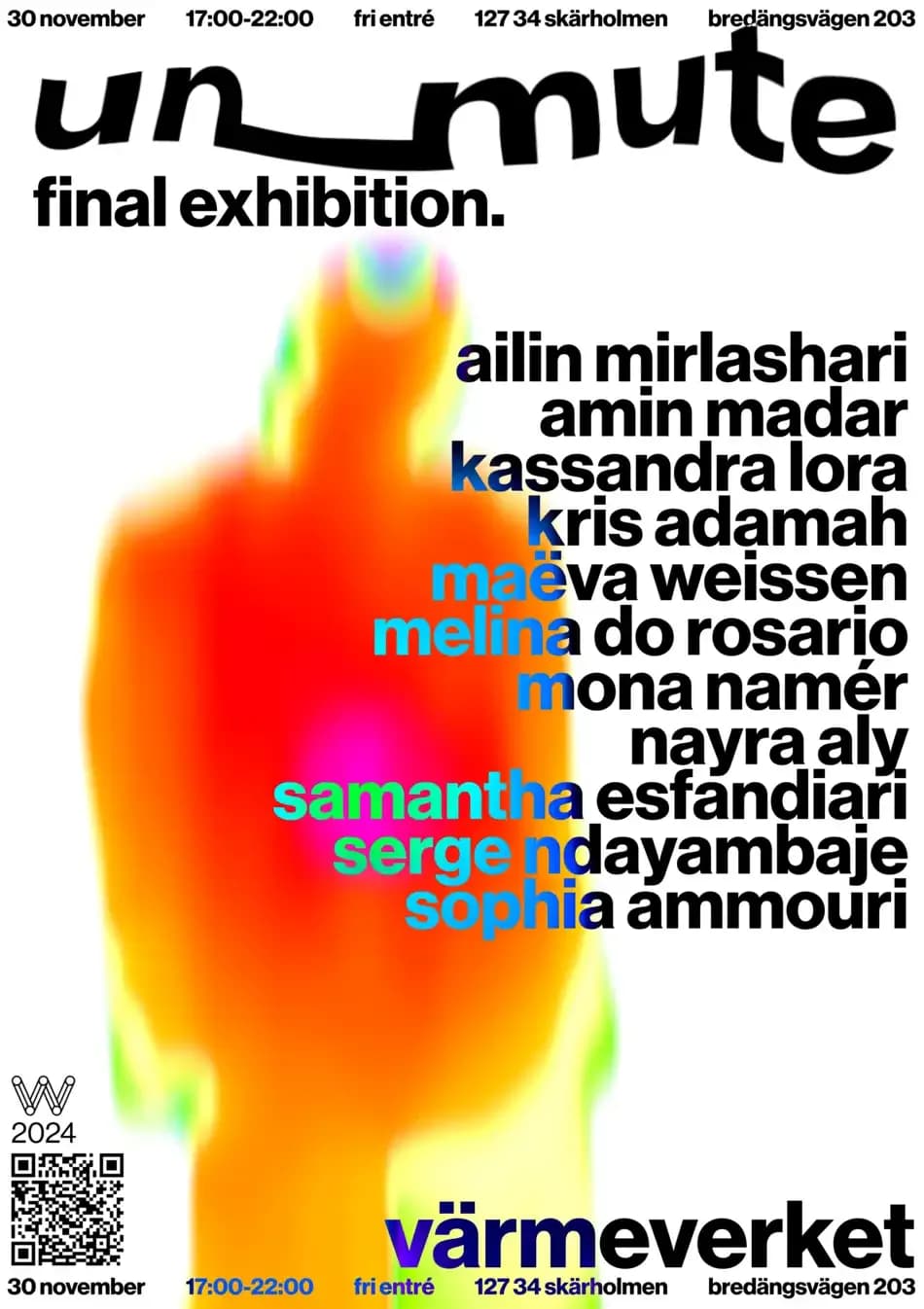 Unmute Final Exhibition 2024